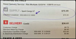 sample electric bill 2