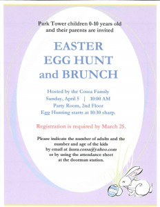 Easter Egg Hunt and Brunch